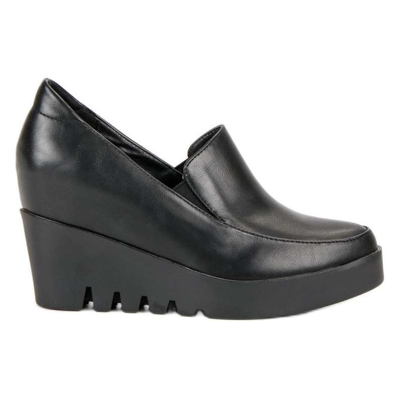 J. Star Eleganta kilskor svart