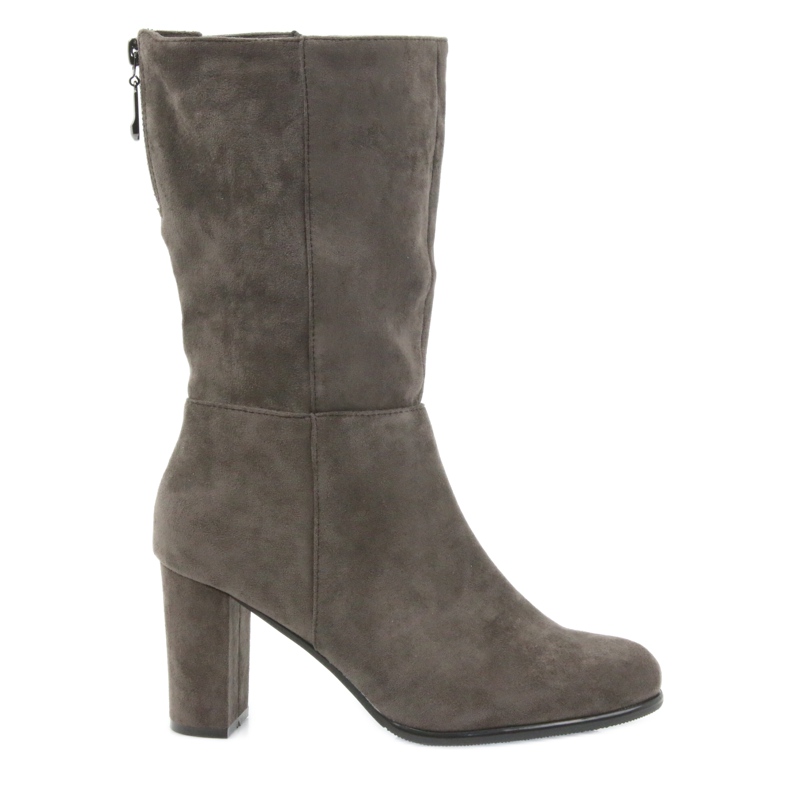 Mörka stövlar stövlar Coffe Sergio leone beige