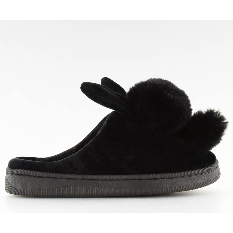 Svarta damas tofflor DD90 svart