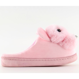 Rosa tofflor för kvinnor DD91 L.PINK