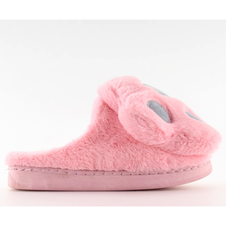 Dam tofflor rosa och grå DD93 W.PINK