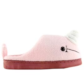 Rosa tofflor för kvinnor DD92 L.PINK