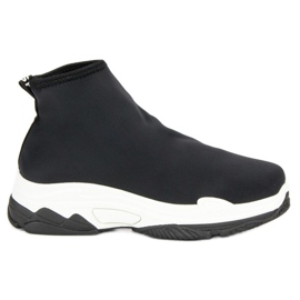 Trendiga sportskor svart