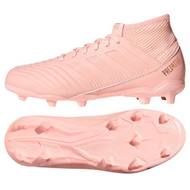 Adidas Predator 18.3 Fg fotbollsskor rosa