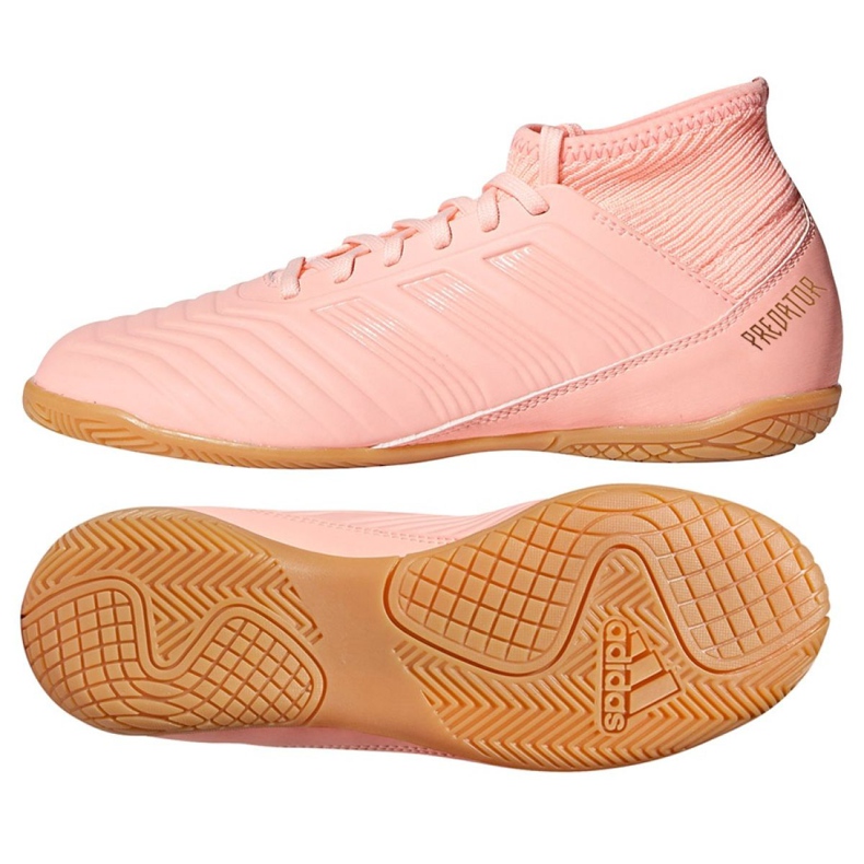 Inomhusskor adidas Predator Tango 18.3 I Jr DB2325 rosa rosa