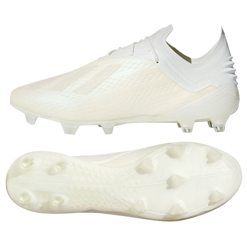 Adidas X 18.1 Fg M DB2247 fotbollsskor vit
