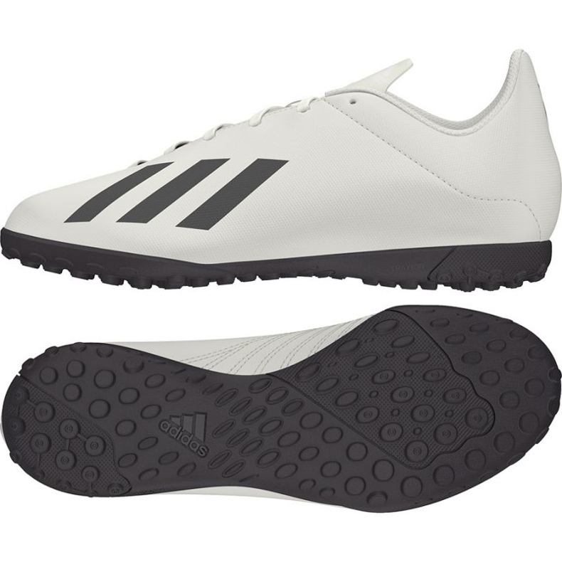 Adidas X Tango 18.4 Tf fotbollsskor vit