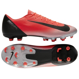 Nike Mercurial Vapor 12 fotbollsskor röd