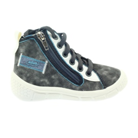 Befado barnskor sneakers tofflor 547x001 vit blå grå