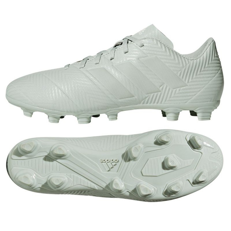 Adidas Nemeziz 18.4 FxG M fotbollsskor vit