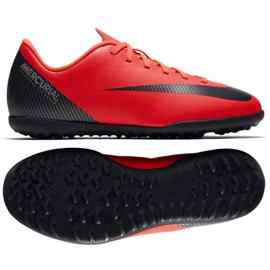 Nike Mercurial Vaporx 12 fotbollsskor röd