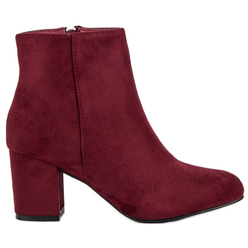 Mannika Mocka stövlar på stolpen röd