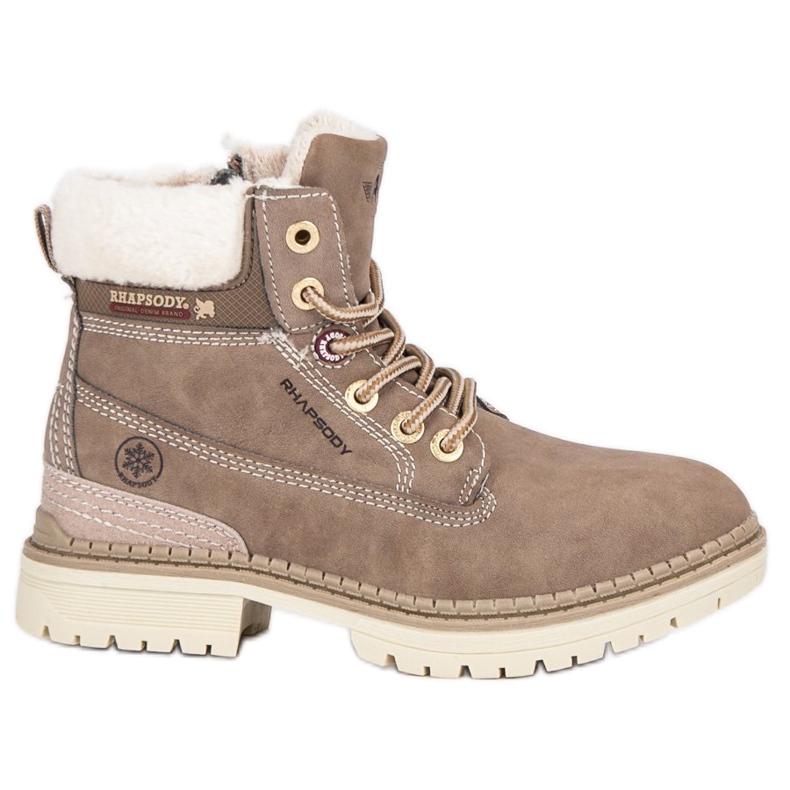 American Club Flickors amerikanska fällare brun