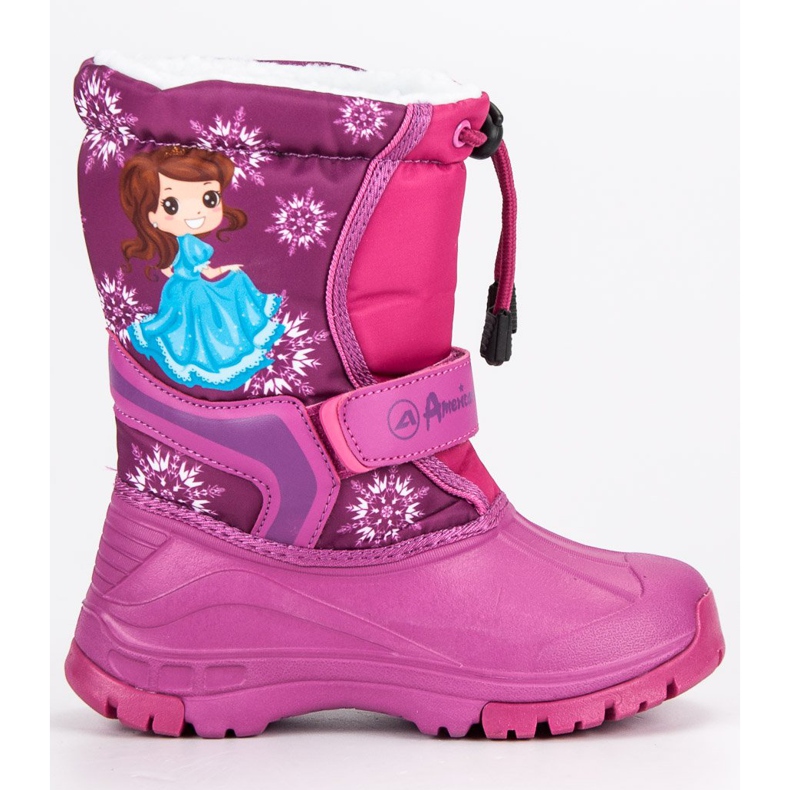 American Club Varma amerikanska wellies rosa