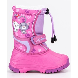 American Club Varma amerikanska wellies rosa