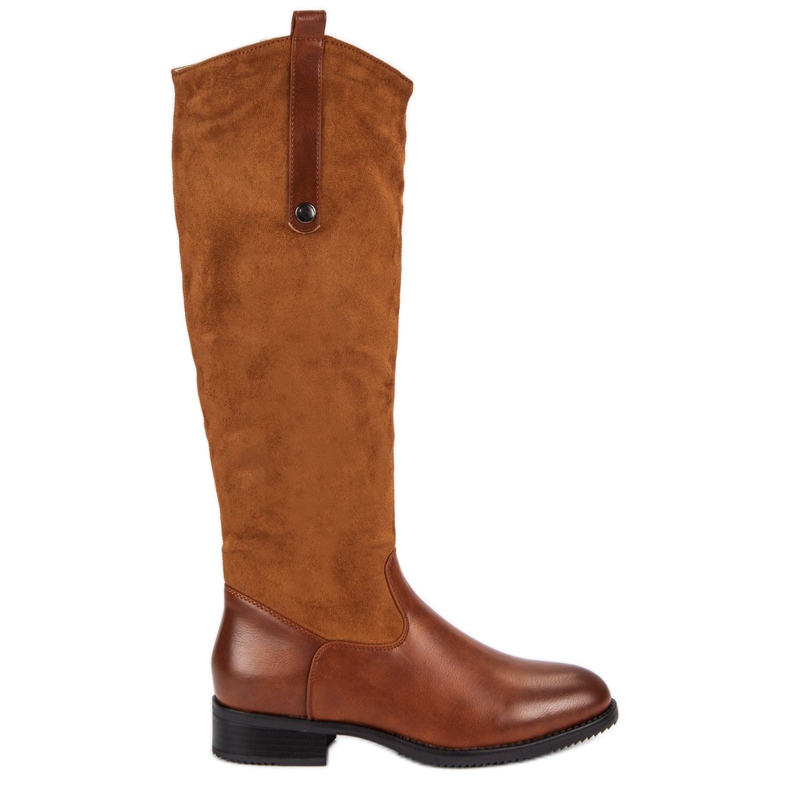 Klassiska kamelstövlar brun