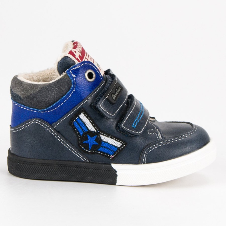 American Club Amerikanska ankel stövlar blå