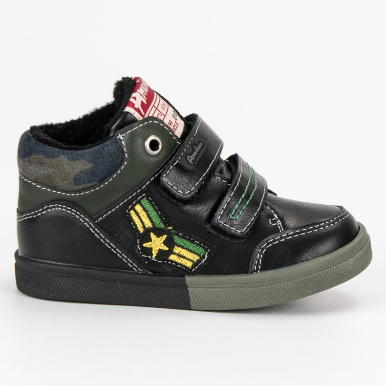 American Club Amerikanska bootees svart