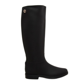 Rainy Show black D59 Black galoshes svart