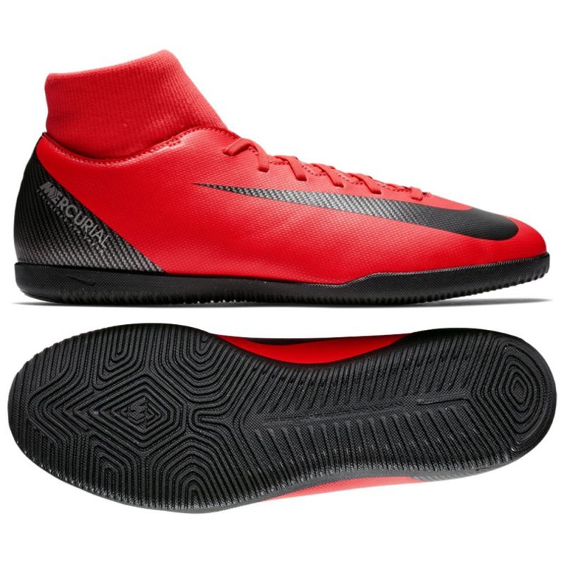 Nike Mercurial SuperflyX 6 inomhusskor röd