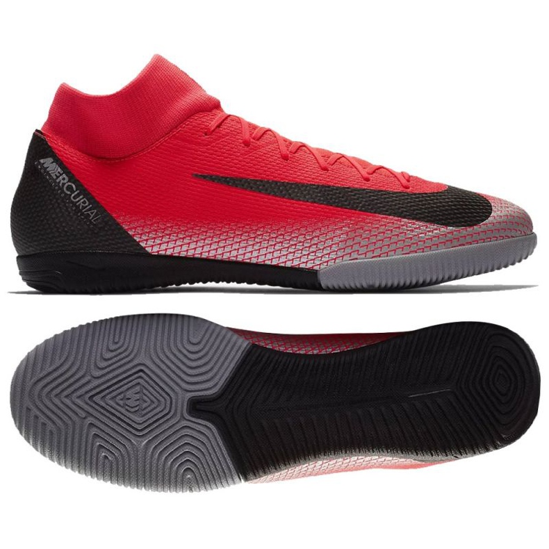 Nike Mercurial Superflyx 6 inomhusskor röd