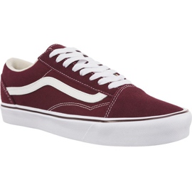 Vans Old Skool Lite Suede Canvas R2K Port röd