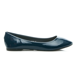 Seastar Lackerade ballerinor blå