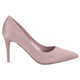 Mocka klackar purpur