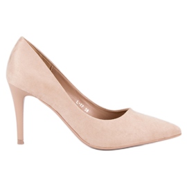 Mocka klackar brun mångfärgad