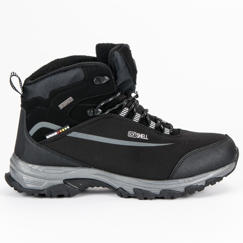 American Club American Softshell trimmare svart