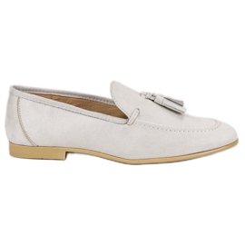 Grå loafers