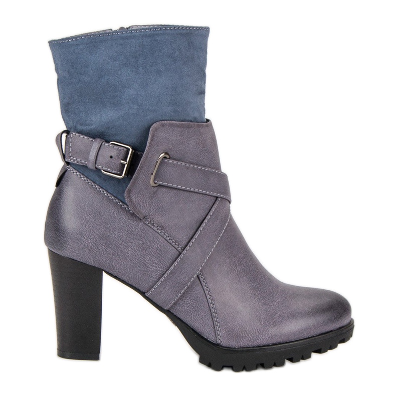 Sixth Sense Trendiga stövlar på stolpen grå