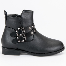 Black Ankle Boots VINCEZA svart