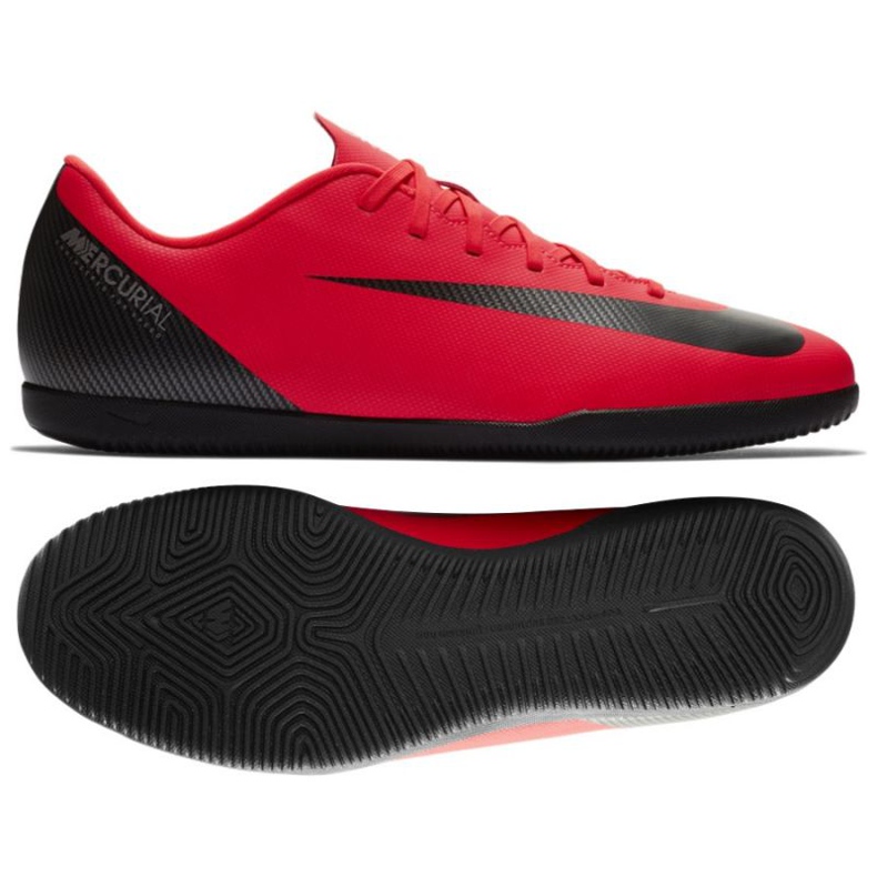 Nike Mercurial Vapor 12 inomhusskor röd