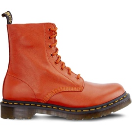 Dr. Martens 1460 Pascal Virginia Bränd Orange Virginia gul