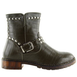 Gröna militärstövlar A-30 Green