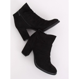 Svart FA177 Svarta höga klackar