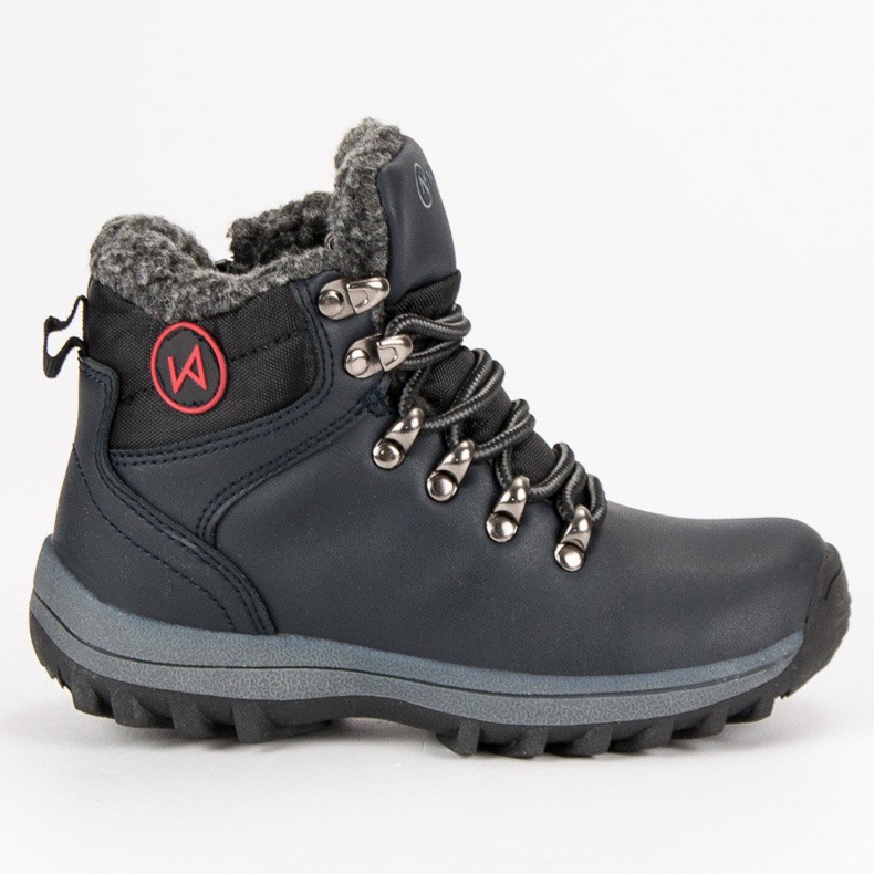 Skodon med mckeylor fårskinn blå