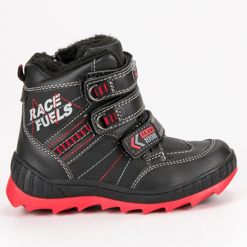 American Club Isolerade amerikanska skor svart