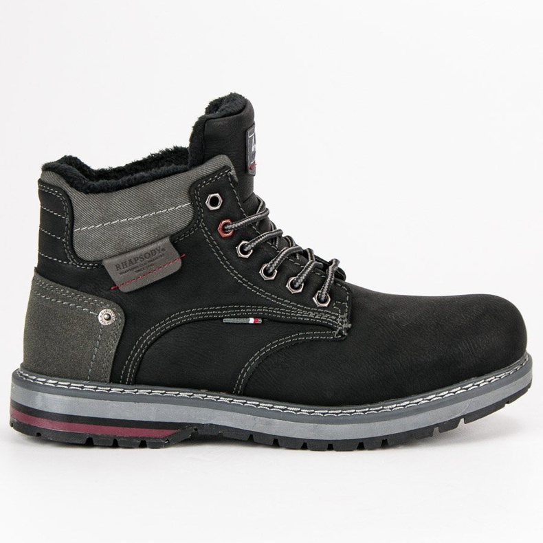 American Club Amerikanska trappers svart