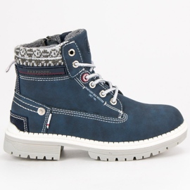 American Club Navy American Trappers blå