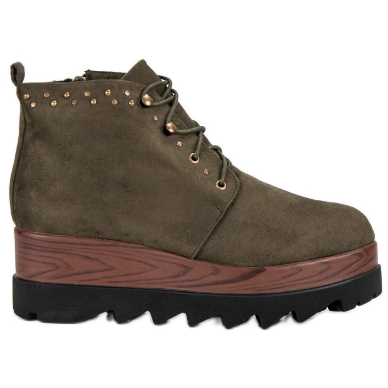 Kylie Mocka kängor grön