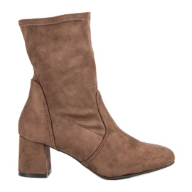 Kylie Slip-on mocka stövlar beige