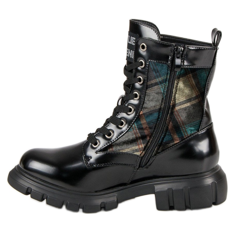 Kylie Kontrollerade stövlar svart