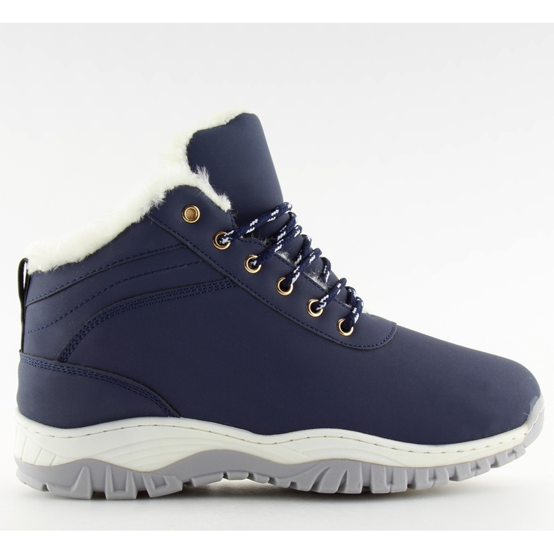 Vandringskor för kvinnor marinblå B1716A-2