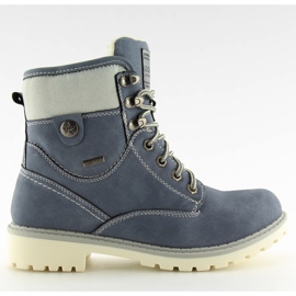 Isolerade blå timmer stockar GD-TL01 blå