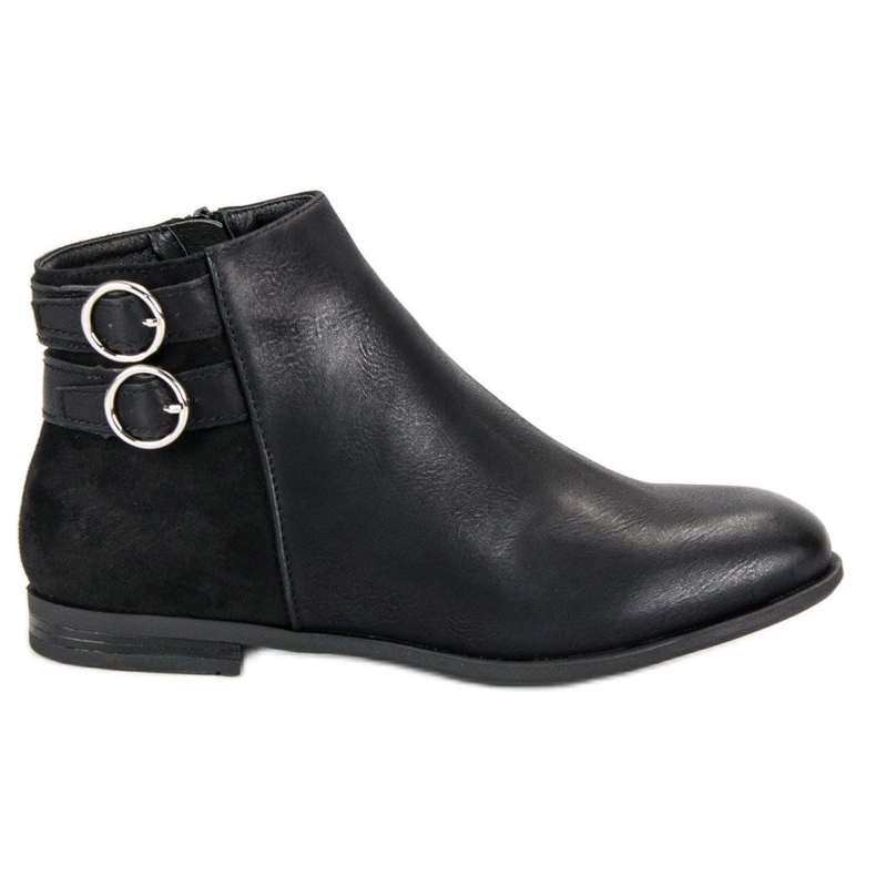 Super Mode Svarta låga stövlar