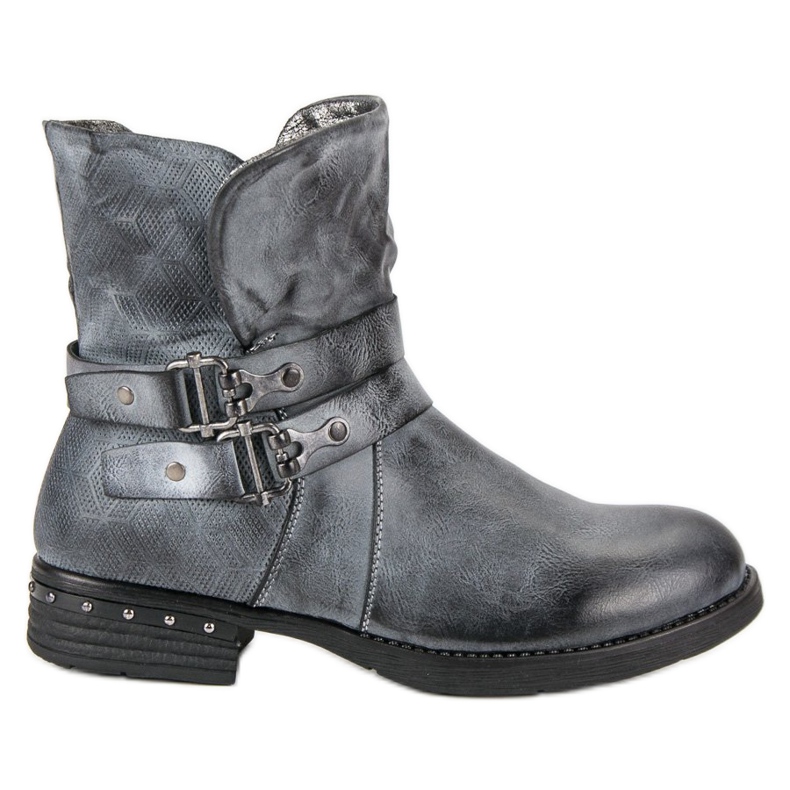 Forever Folie Blue Workers -stövlar blå