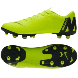 Nike Mercurial Vapor 12 Academy Fg M AH7375-701 fotbollsskor gul gul