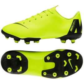 Nike Mercurial Vapor 12 fotbollsskor gul